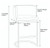 Velino Velvet Cantilever Bar Stool Black with Black Frame