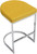 Trevi Cantilever Velvet Bar Stool Mustard