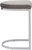 Trevi Cantilever Velvet Bar Stool Grey