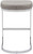 Trevi Cantilever Velvet Bar Stool Grey