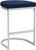 Trevi Cantilever Velvet Bar Stool Blue