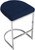 Trevi Cantilever Velvet Bar Stool Blue