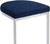 Trevi Cantilever Velvet Bar Stool Blue