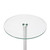 Deluxe Como Poseur Table Round Clear Glass