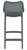 Air 65 Bar Stool Dark Grey