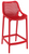 Air 65 Bar Stool Red