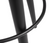 Oakland Faux Leather Stool Black