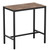 Extrema Planked Vintage Wood Bar Height Table Black - 119 X 69cm