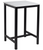 EKO Square Poseur Bar Table Whitewash - 69 x 69cm
