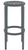 Tom 75 Bar Stool Dark Grey