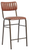 Tavo Stacking Mid Height Bar Stool Vintage Tan