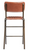 Tavo Stacking Mid Height Bar Stool Vintage Tan