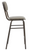 Tavo Stacking Mid Height Bar Stool Vintage Dark Grey