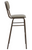 Tavo Stacking Bar Stool Vintage Dark Grey