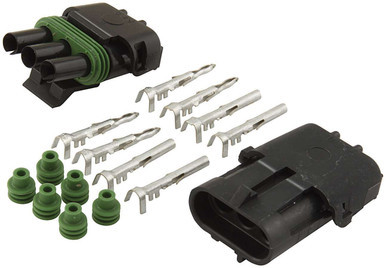 ALLSTAR PERFORMANCE 3-Wire Weather Pack Connector Kit ALL76267