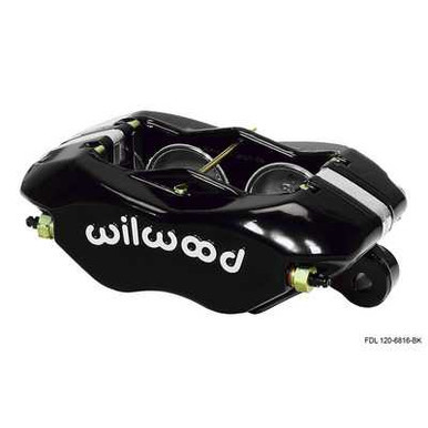 WILWOOD CALIPER DYNALITE 0.810IN ROTOR 4 PISTON BLACK WIL120-6816-BK