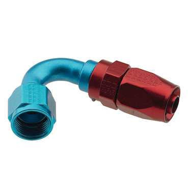 FRAGOLA Hose Fitting #6 120 Deg. to #8 Hose FRG231205