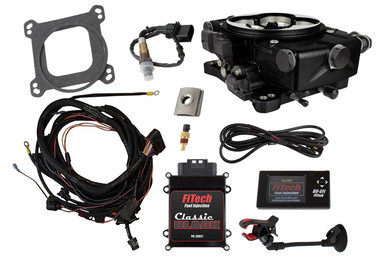 FiTECH FUEL INJECTION Go EFI Classic 550 HP EFI w/External ECU Black FIT30021