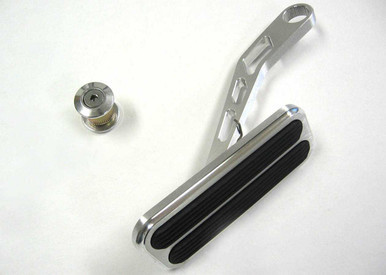 LOKAR Drive-By-Wire XL Pedal Aluminum w/ Rubber Pad LOKDBW-6012
