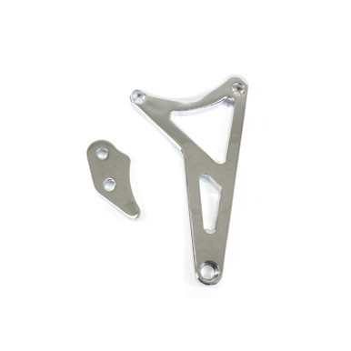 Top Street Performance Top Street Performance Alternator 1G Bracket; Aluminum Ford 351W; Chrome TSPJM9112C