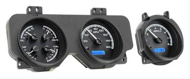 DAKOTA DIGITAL VHX SERIES DIRECT-FIT ANALOG GAUGE SYSTEMS FOR 1969 GTO, LEMANS DDGVHX-69P-GTO-K-B