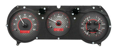 DAKOTA DIGITAL VHX SERIES DIRECT-FIT ANALOG GAUGE SYSTEMS FOR 1964-1965 CHEVELLE DDGVHX-64C-CVL-C-R