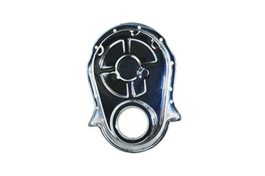 SPECIALTY PRODUCTS CHROME BBC Steel Timing Chain Cover Chrome SPC7221