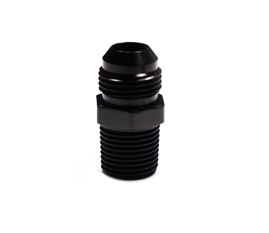 COLOR FITTINGS 12AN FLARE TO 1/2" NPT  - BLACK COFF2N-12-012-000-BL