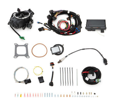 HOLLEY Terminator X Stealth EFI Kit 4150  Black HLY550-1002