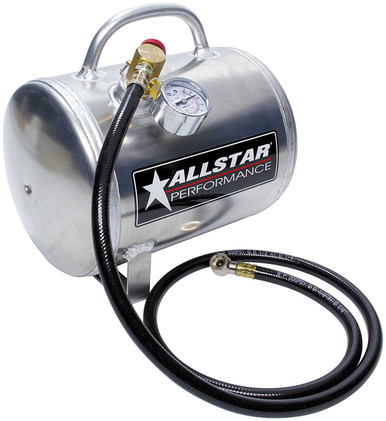 ALLSTAR PERFORMANCE Aluminum Air Tank 7x10 Horizontal 1-1/2 Gallon ALL10531