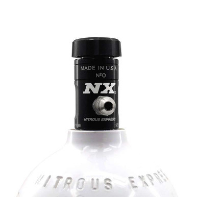 NITROUS EXPRESS BOTTLE VALVE - CHROME 3/4 THREAD MOTORCYCLE