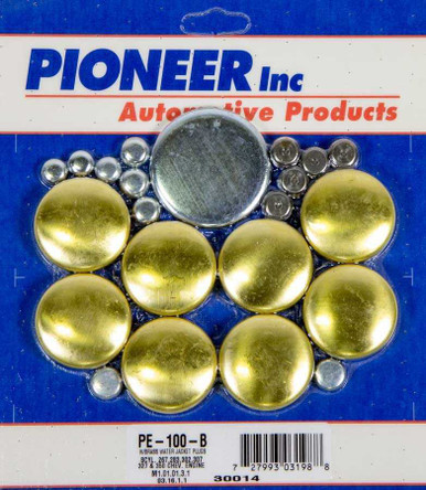 PIONEER 350 Chevy Freeze Plug Kit - Brass PIOPE100B