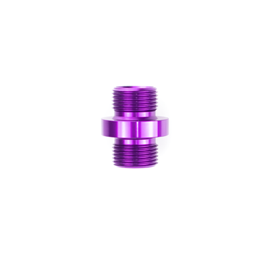 COLOR FITTINGS EASY INSTALL HEX DRIVE OIL FILTER UNION (M20X1.5)  - ALUMINUM COFM2M-20-015-000-PU