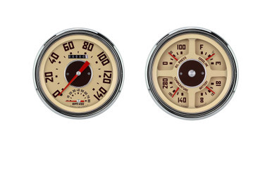 47-53 Chevy Truck Quad Gauge CLACT47GM62