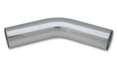 VIBRANT PERFORMANCE Tubing 45 Degree Elbow Aluminum Polished  5in VIB2975