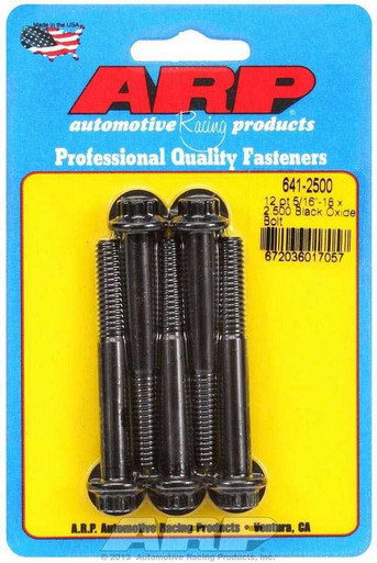 Bolt Kit - 12pt. (5) 5/16-18 x 2.500  ARP641-2500