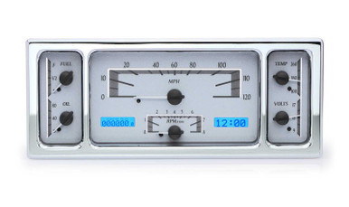DAKOTA DIGITAL VHX SERIES DIRECT-FIT ANALOG GAUGE SYSTEMS FOR 1939 STANDARD, 1935-1936 STREET ROD DDGVHX-35F-S-B