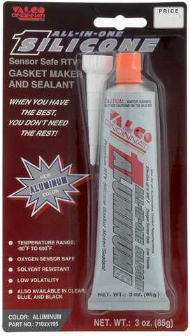 VALCO Aluminum 3 Oz Silicone VLC71195