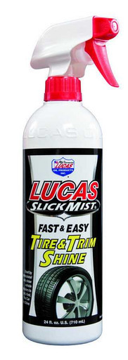 LUCAS OIL Slick Mist Tire & Trim Shine 24oz LUC10513