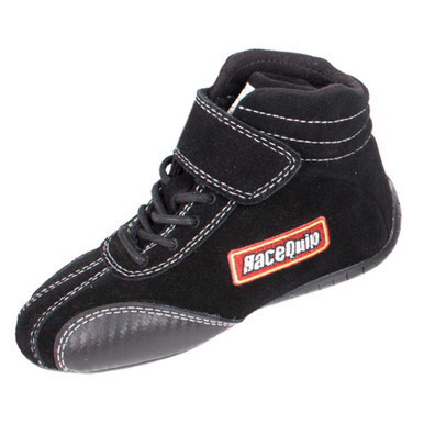 RACEQUIP SHOE ANKLETOP BLACK KIDS SIZE 12 SFI 3.3/7 RQP30400912