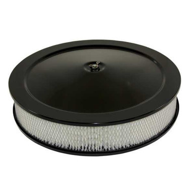 Air Cleaner Kit  14in X 3in with High Dome Top SPC4302BK