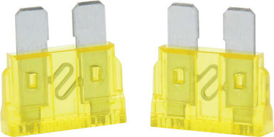 QUICKCAR RACING PRODUCTS 20 AMP ATC FUSE YELLOW 5PK