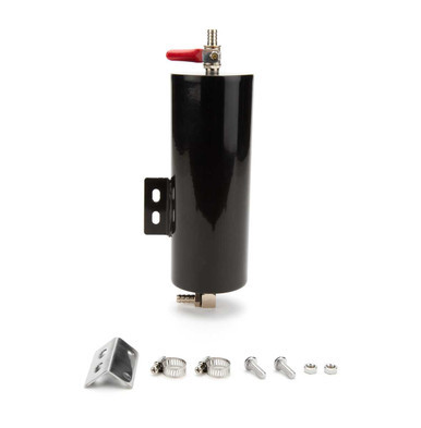 Radiator Overflow Tank 5 in x 8in Black Stainless SPC9966BK