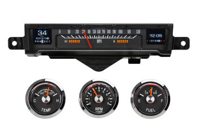 DAKOTA DIGITAL RTX DIRECT-FIT GAUGE KITS FOR 1961-1962 IMPALA DDGRTX-61C-IMP-X