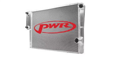 PWR NORTH AMERICA Radiator 19 x 28 Double Pass w/Exchanger Closed PWR906-28191
