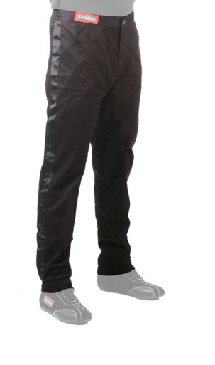 RACEQUIP Black Pants Kids Single Layer Large Black Trim RQP1970095