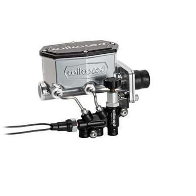 WILWOOD Tandem M/C Kit w/Prop Valve Mopar Black WIL261-16797-BK