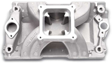 EDELBROCK SBC Victor Manifold - Glidden 18 Degree EDE2859