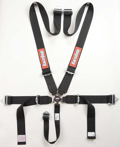 RACEQUIP 5pt Harness Camlock SFI Sportsman Black RQP741001