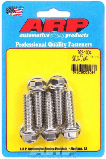 S/S Bolt Kit - 6pt. (5) 10mm x 1.5 x 35mm  ARP762-1004